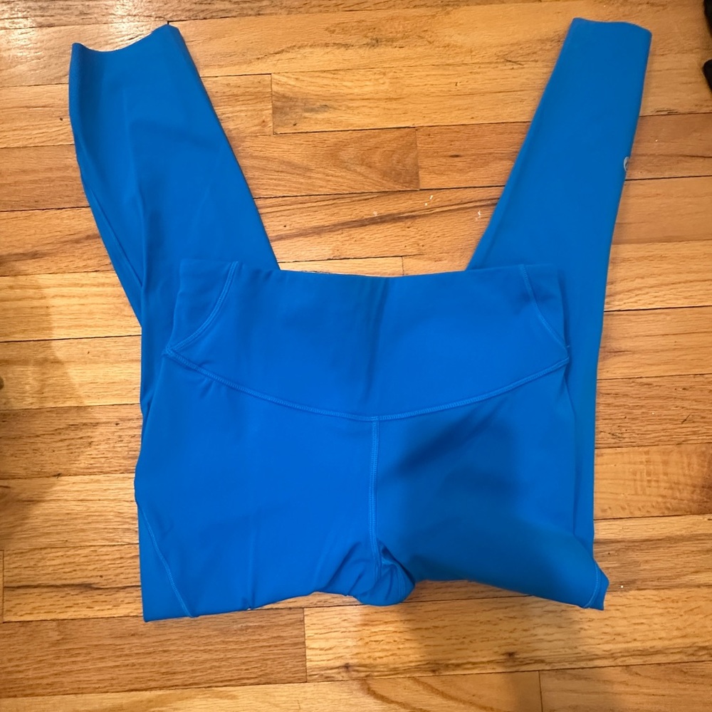 Lululemon Blue High-Waisted Leggings